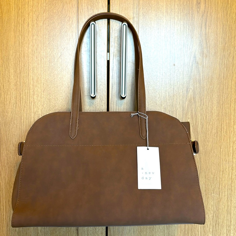 Target A New Day Brand New with Tags Tan Shoulder Tote Bag